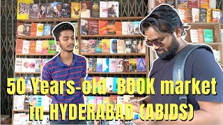 😱😱 EXPLORING THE OLDEST BOOK MARKET 😱😱 IN HYDERABADMUST VISIT 📚📕 [upl. by Tiffie]