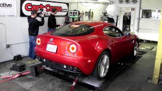 Alfa Romeo 8C Competizione LOUD on the DYNO [upl. by Apollus]