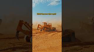 caterpillar d9t dozer works on road  ✅️loading trucks with excavator 😂shorts🔥excavator💯 [upl. by Havard]