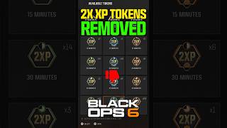 Treyarch DELETED Double XP Tokens in Black Ops 6 [upl. by Fernandez]