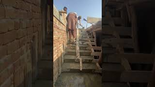 how to make your own stair risers  How to build a concrete staircase malikarif [upl. by Einra]