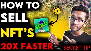 How To Sell Your NFT Fast On Opensea  How To Promote NFT Collection [upl. by Jahdiel]