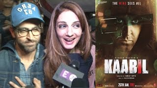 Kaabil Movie Review By Hrithiks Ex Wife Suzanne [upl. by Lenad866]