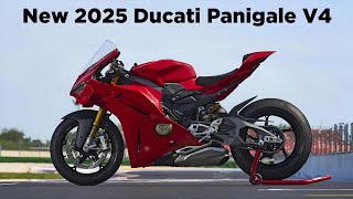 All New 2025 Ducati Panigale V4  Full Specs and Details [upl. by Leiahtan]