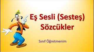 Eş Sesli Sözcükler  2 Sınıf Türkçe Dersi Eş Sesli Kelimeler Konu Anlatımı  Sesteş Sözcükler [upl. by Ebneter]