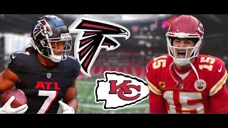 Chiefs vs Falcons NFL Week 3 Sunday Night Football Madden [upl. by Marge]