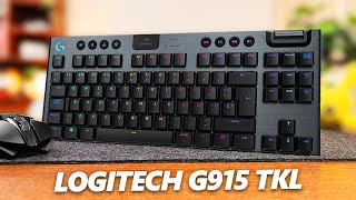 Logitech G915 TKL Review The Perfect Mechanical Keyboard [upl. by Crelin28]