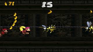 Donkey Kong Country 2 Level 37 Chain Link Chamber [upl. by Bonacci]