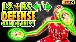 SECRET Onball DEFENSE technique that you should try on NBA 2K24 [upl. by Kania]