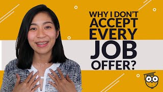 Why I dont Accept Every Job Offer  Amazon Virtual Assistance Tips [upl. by Brian]