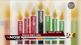 Kwanzaa begins today [upl. by Maribeth941]