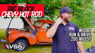 Will This 1940 BIG BLOCK Hot Rod RUN AND DRIVE Home [upl. by Uno]