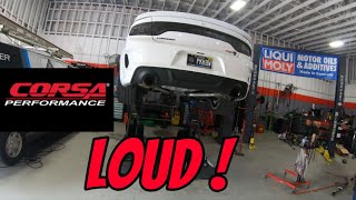 CHARGER HELLCAT REDEYE GETS CORSA XTREME  PULLS [upl. by Minton418]