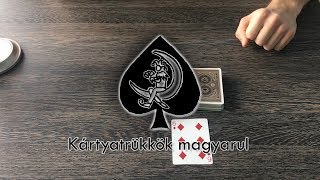 Kártyatrükkök magyarázattal Egyszerű gondolatolvasás｜hamis emelés [upl. by Neerroc]