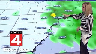 Metro Detroit weather forecast Nov 14 2024  Noon Update [upl. by Atworth]