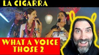 Natalia Jiménez Lila Downs  La Cigarra  singer reaction first time [upl. by Parsaye]