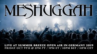 Meshuggah  Live at Summer Breeze Open Air in Germany 2019 [upl. by Rosanna]