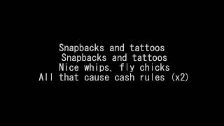 Driicky Graham  Snapbacks and Tattoos LYRICS [upl. by Ailimat806]