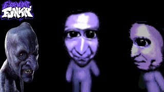 FNF Vs Awesome Ao Oni PNG  ONESHOT MOD █ Friday Night Funkin █ [upl. by Luhey]