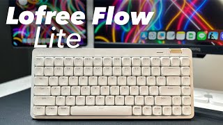 Another Creamy Keyboard from Lofree  Lofree Flow Lite [upl. by Kobe]