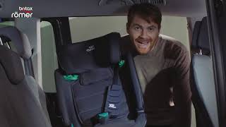 Britax Römer ADVANSAFIX iSIZE Kindersitz  Einbau im Auto für Kinder ab 100 bis 150 cm [upl. by Coffin]