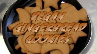 Gingerbread Cookie Recipe  Vegan  The Vegan Zombie [upl. by Bert]