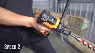 AEG 18V Fusion Hammer Drill Test [upl. by Cown]