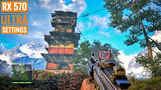 Far Cry 4  Rx 570  Ultra Settings  Gameplay [upl. by Sibie302]