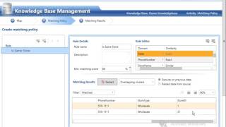 48 Demonstration Matching Data Using Data Quality Service [upl. by Gildus959]