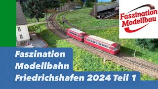 Faszination modellbau 2024 die besten modellbahn Anlagen Teil 1 [upl. by Aeret735]