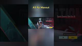 A9 Rp Maxout pubgmobile a9royalpass crateopening [upl. by Erialcyram]