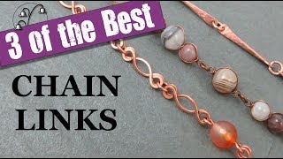 3 Chain Links for Jewellery Making [upl. by Aicekal]