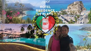 Italy 4k Itaka Hotel Residence Le Playe Tropea Capo Vaticano Lipari Island Stromboli [upl. by Ahsier]