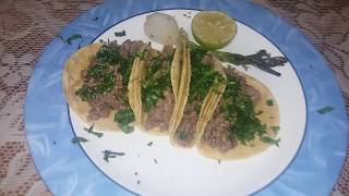 TACOS DE SUADERO AL quotESTILO CHILANGOquot [upl. by Muns]