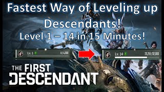 Fastest Way to Level Up Descendants in The First Descendant [upl. by Theresina592]