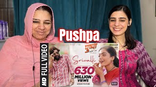 Pushpa  Srivalli Song Reaction  Pakistani Reaction  Nayab jii pushpa alluarjunpushpa [upl. by Julita631]