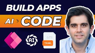 Build Power Apps with CODE  AIGenerated YAML Code [upl. by Wivina]