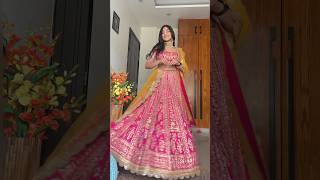 Rented few lehenga Pick your favourite shorts lehenga wedding youtubeshorts haul lehengacholi [upl. by Blaine943]