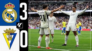 Real Madrid 30 Cádiz CF  HIGHLIGHTS  LaLiga 202324 [upl. by Crean]