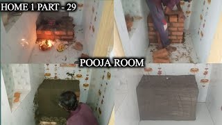 Home Pooja  Room Construction [upl. by Nnylassej539]