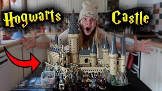 Building the Harry Potter Lego Hogwarts Castle 71043 [upl. by Ramuk128]