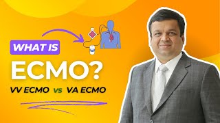 What is ECMO  VV ECMO vs VA ECMO [upl. by Herculie62]