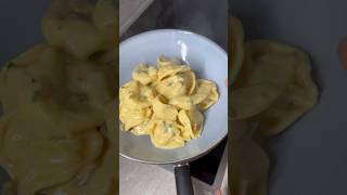 TortelliniChampignonpfanne 💫 food easyrecipe cooking yummy [upl. by Siver]