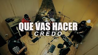 CREDO  Marcos Alvarez  Que vas a hacer Session Studio [upl. by Vincenta]