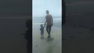 Kalipur beach Diglipur baby Rudransh time spend with daddy [upl. by Annais588]