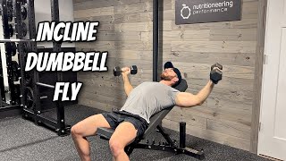 Incline Dumbbell Fly Quick Tips [upl. by Cogan575]