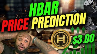 HBAR PRICE PREDICTION  MOST UNDERVALUED CRYPTO PROJECT 2024 [upl. by Ateuqram206]