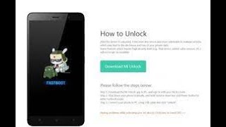 How To Use Mi Bootloader Unlock Tool [upl. by Lashondra]