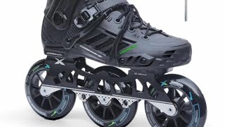 jaspo vitesse 110 inline shoe skates 3 wheels inline 110mm skate 🛼 [upl. by Miquela]