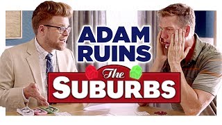 The Disturbing History of the Suburbs  Adam Ruins Everything [upl. by Egdamlat519]